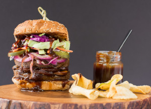 Lightlife BBQ Quinoa Burger-1